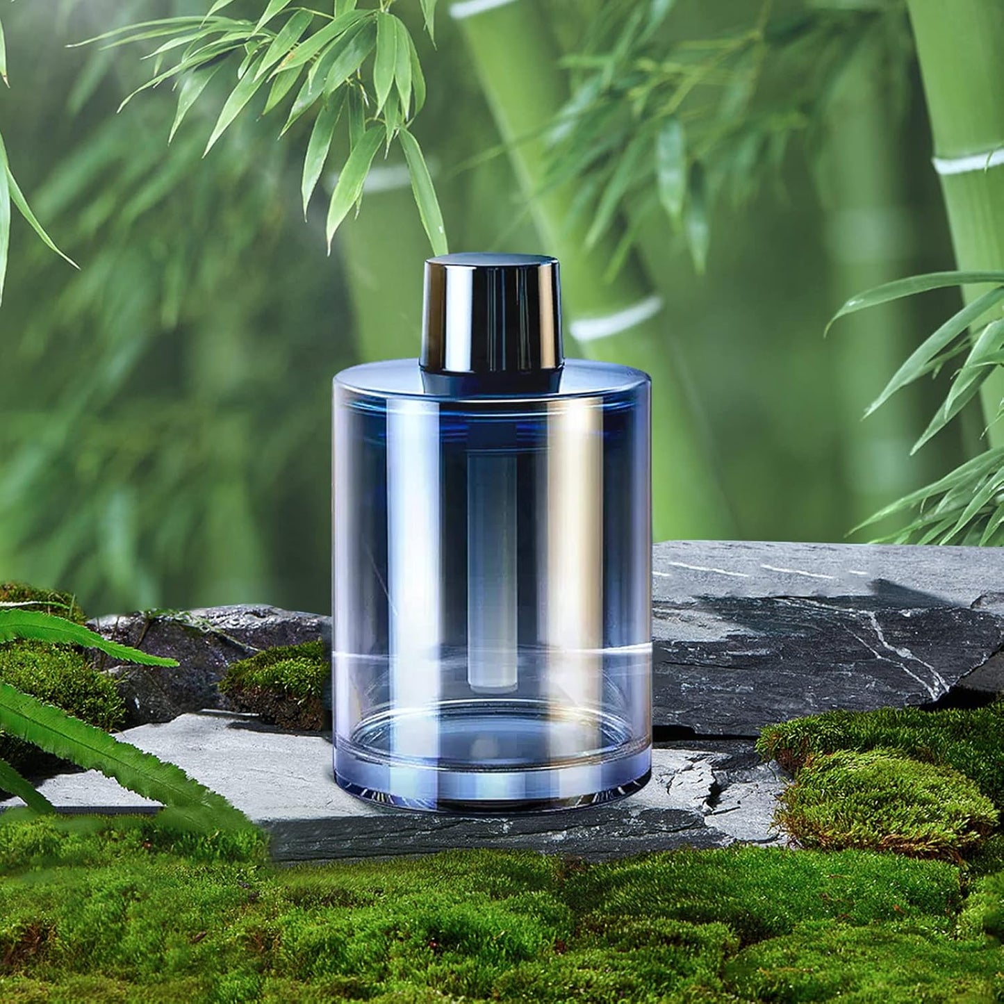 Ceeniu Car Air Freshener, CF3 Luxury Perfume Refill, 135ml Large Capacity for 6 months, Bamboo Forest, Natural French Fragrance with Plant Extracts, Diffuser Air Freshener, Premium Car Scent