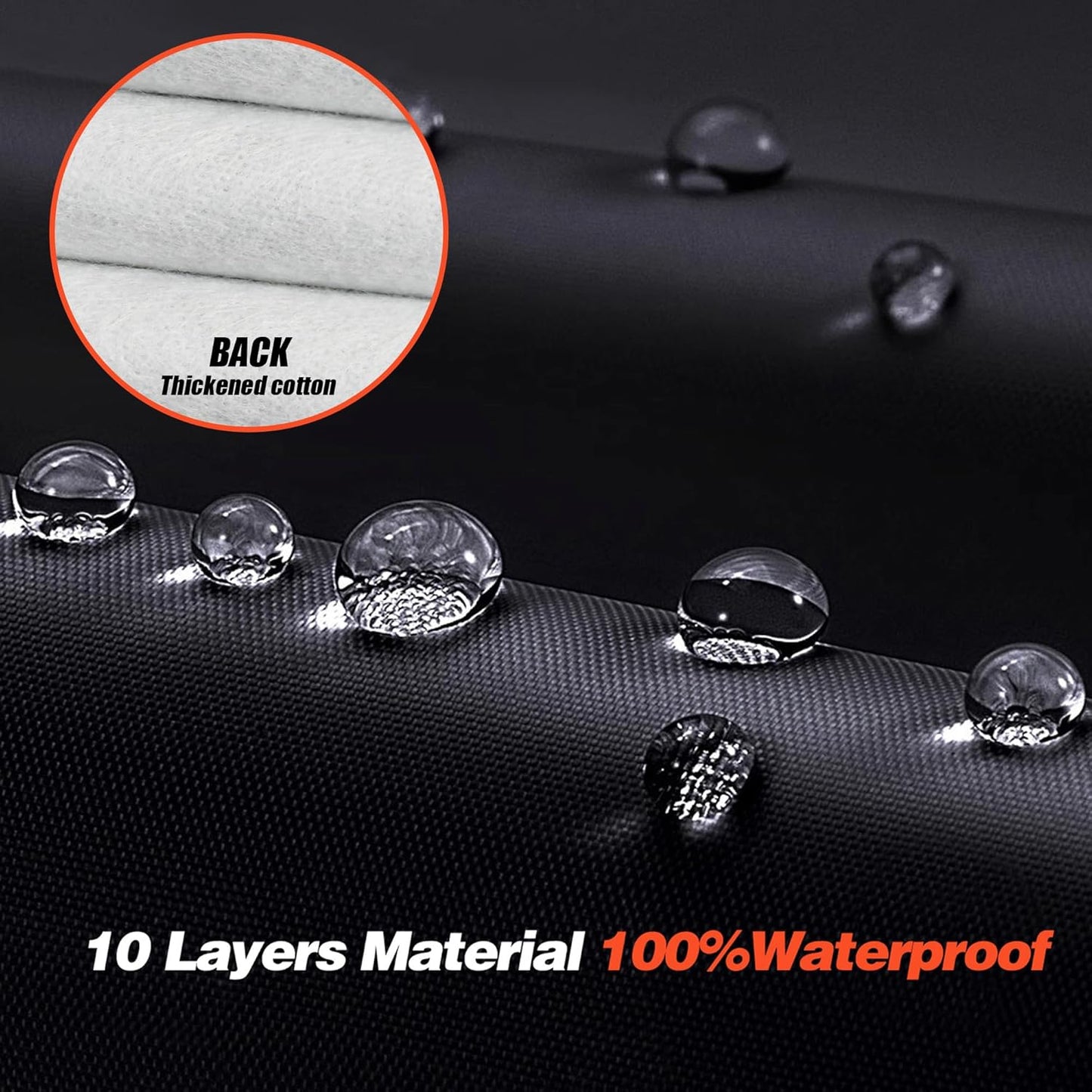 Chevrolet Trax Car Cover 100% Waterproof All Weather, Gift with Towel, 10 Layers SUV Car Cover Custom Fit 2013-2025 Chevy Trax, Full Exterior Car Covers Rain Sun UV Protection with Door Zipper.