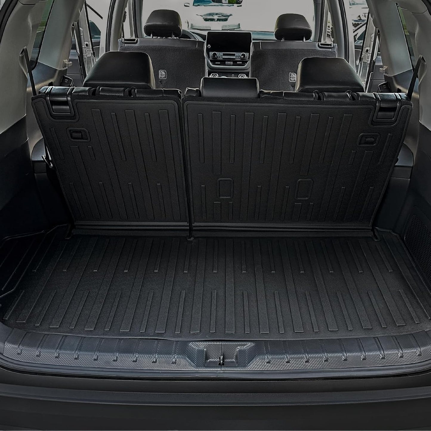 Floor Mats for Grand Highlander Accessories, Cargo Liner with Floor Mats 7 Seater for Toyota Grand Highlander Accessories 2024 2025