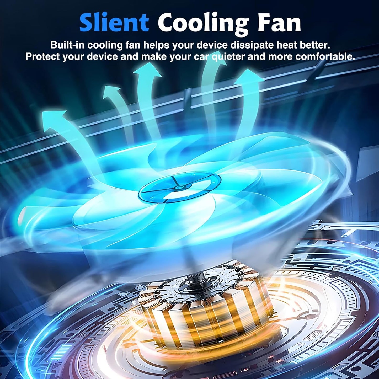 RoyPow 200W Car Power Inverter, DC 12V to 110V AC Power Inverter with Cigarette Lighter Port, Car Plug Adapter Outlet with 3.4A USB-A, QC3.0 24W, PD 30W, PD 36W, Dual AC Outlets, Car Charger Adapter