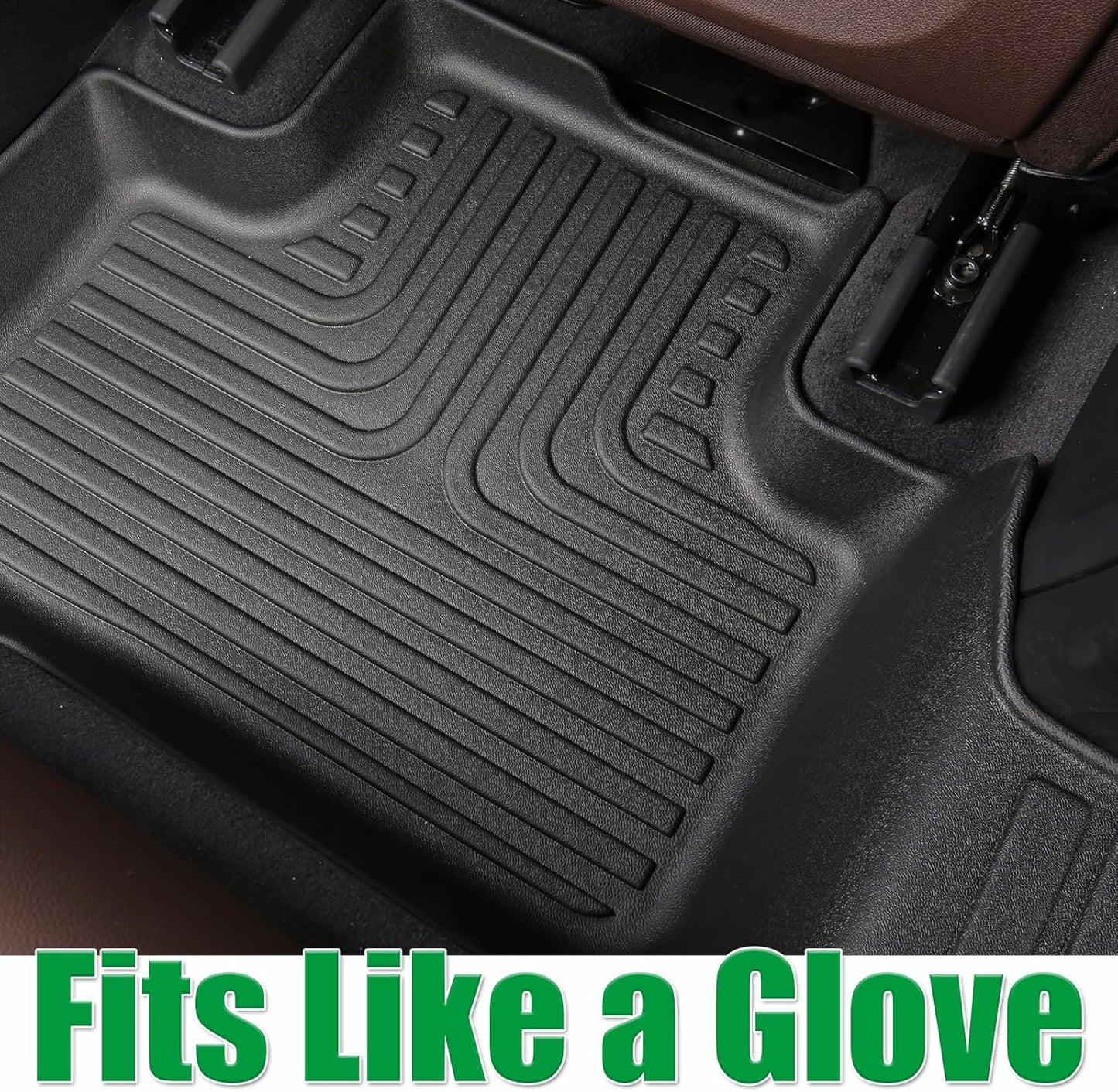 for Volkswagen Tiguan Floor Mats 2018 2019 2020 2021 2022 2023 2024 Car Mats for VW Tiguan Accessories All Weather Floor Mats Cargo Liner 2018-2024