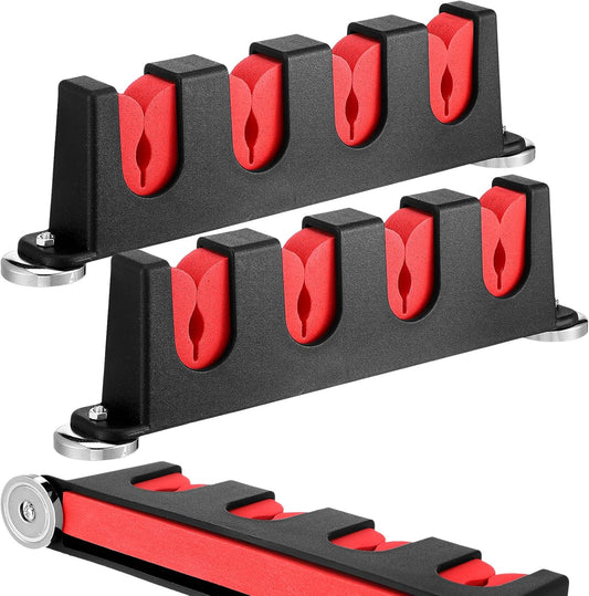 2 Pcs Magnetic Fishing Rod Holder for Car Fishing Pole Rack Vertical Rod Storage Holders for Truck Bed Boat Wall Garage Door
