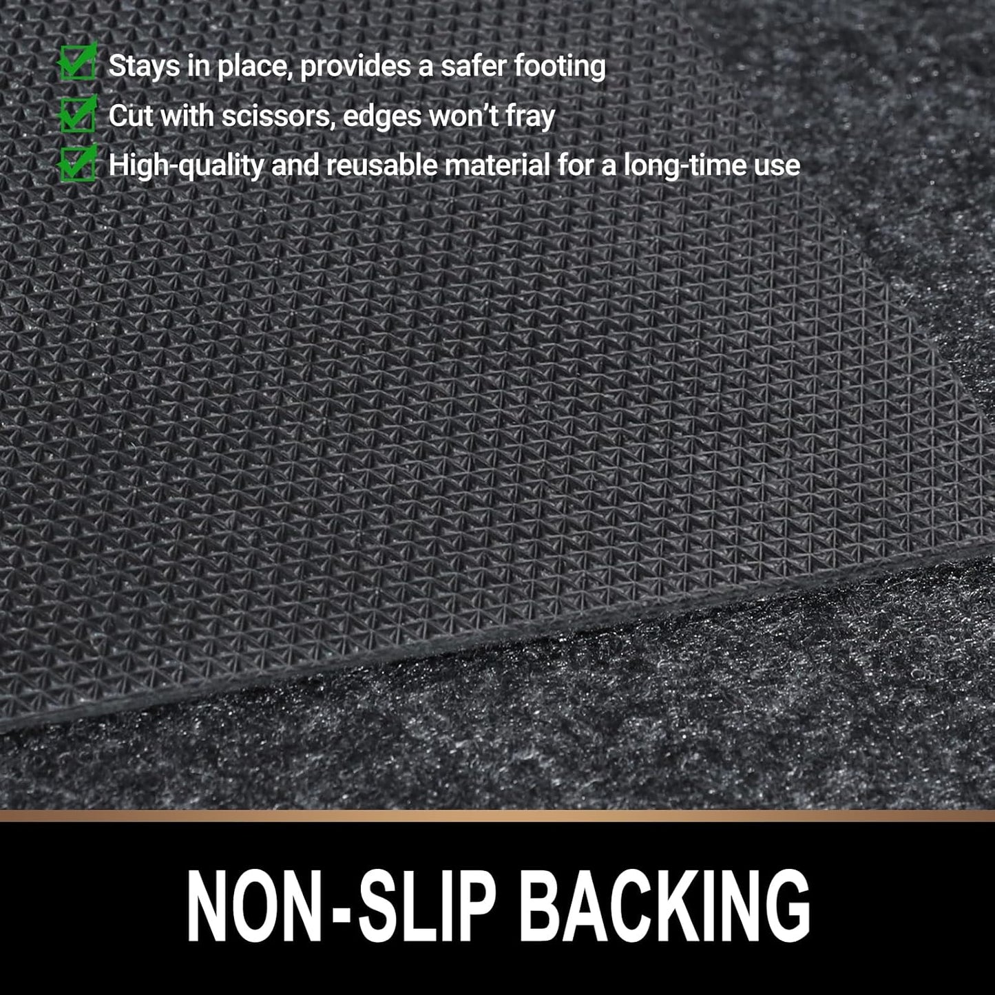Oil Spill Mat, 59 x 72 inches, Premium Absorbent Oil Pad. Contains Liquids, Protects Garage Floor from Spills, Drips, Splashes and Stains. Washable, Reusable, Waterproof Rubber Parking Mats