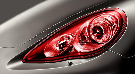 VViViD Air-Tint Headlight/Tail Light Window Tint (12" x 48", Red)