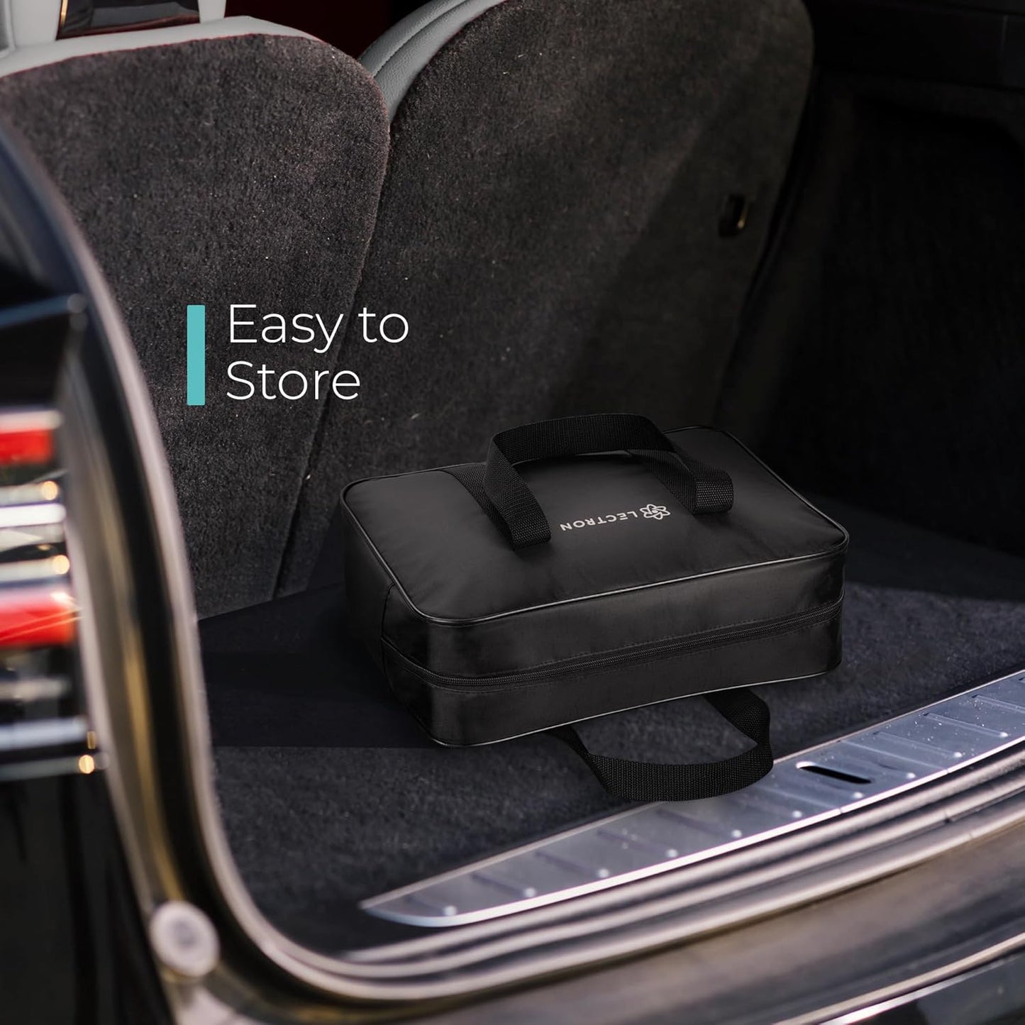 Lectron Level 1 Tesla Charger (WiFi) - 110V, 15A, NEMA 5-15 Plug, 16 ft Cord - Portable Electric Car Charger for Tesla & NACS Evs