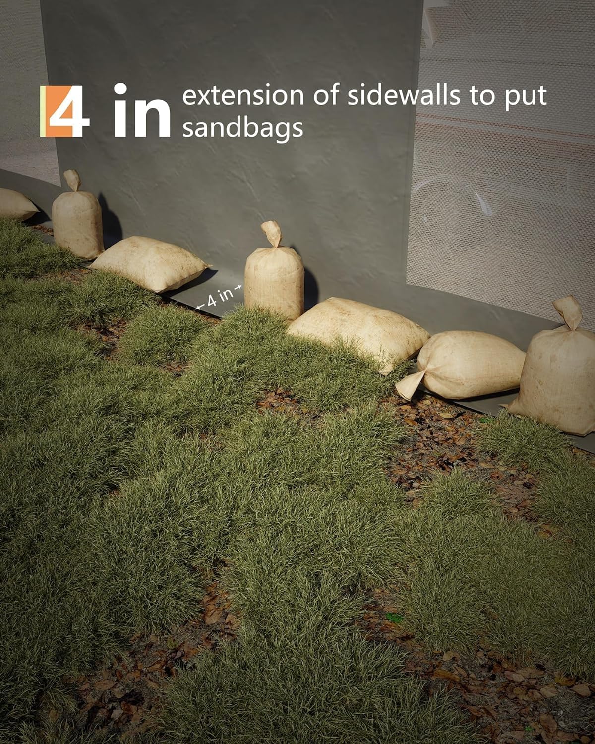 13 x 20ft Heavy-Duty Carport Canopy with Roll-Up Windows & DoorsThickened Wind Ropes, Ground Nails, Portable Car Tent Garage for Cars, Trucks, Boats, 180G Durable Tarp Cover,Grey