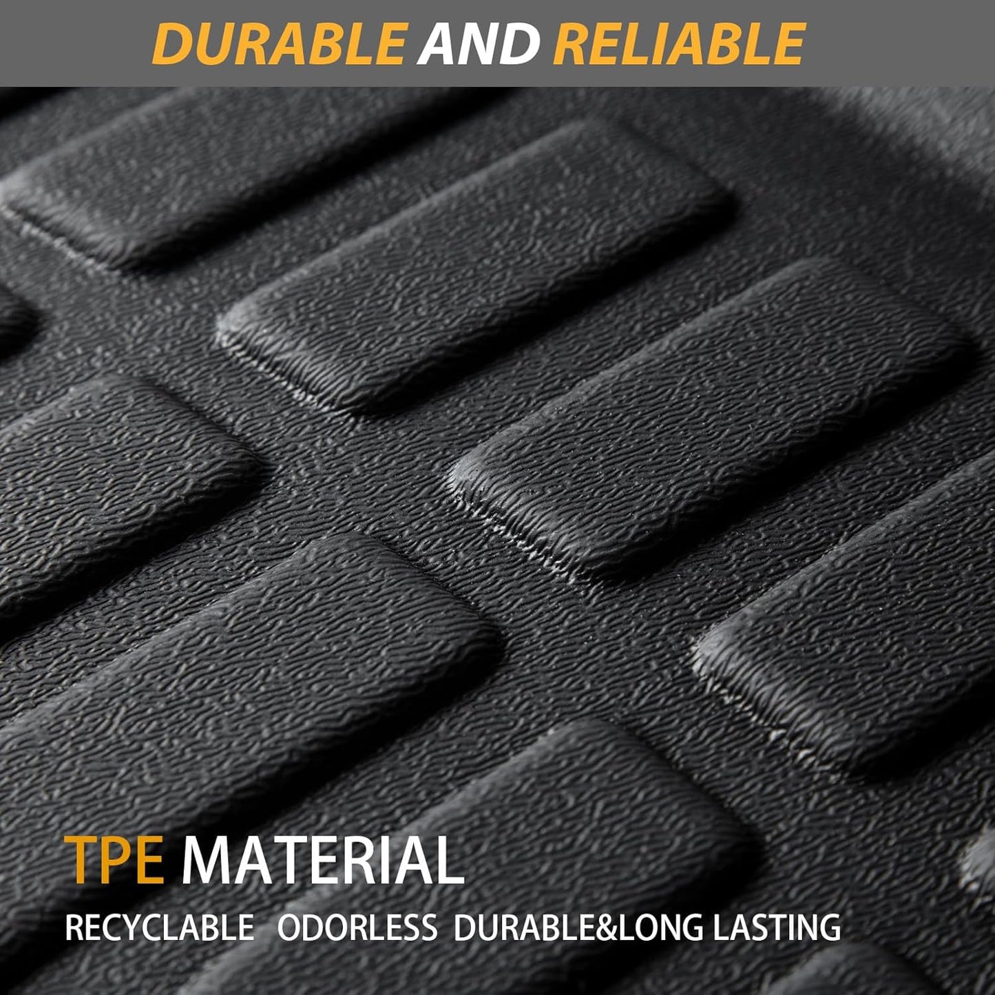 AIPOIL® Floor Mats & Cargo Liner Set for 2018-2025 Leaf | All-Weather | Easy to Clean | All-Round Protection丨Full Set Automobile mats Accessories.