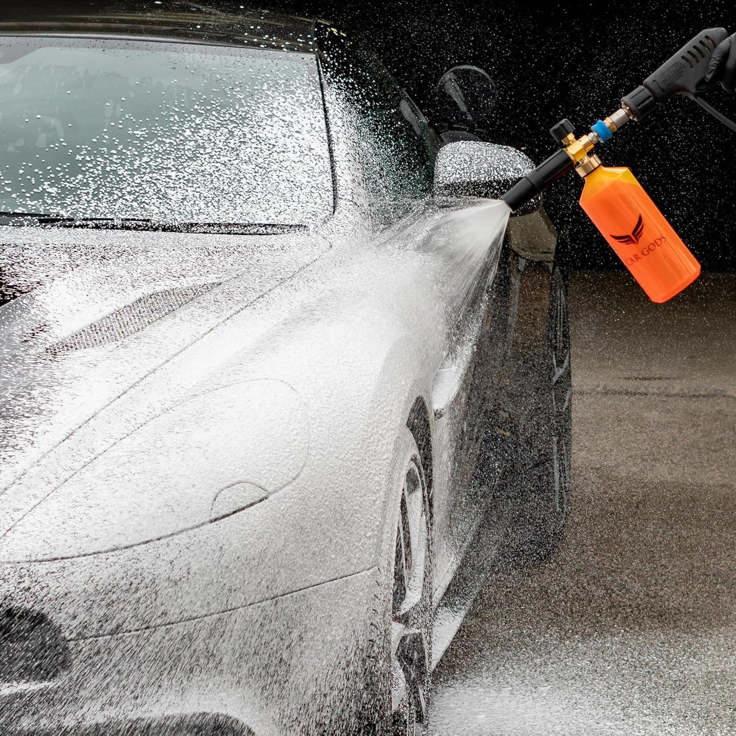 Car Gods Arctic Storm Super Thick Snow Foam Shampoo Orange Scent 85 Fl Oz